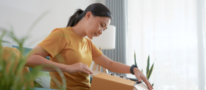 E-carte bleu à usage unique