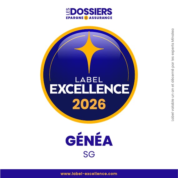 Label d'Excellence assurance décès Généa